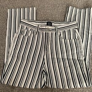 BDG Urban Outfitters Striped Kick Crop Jeans